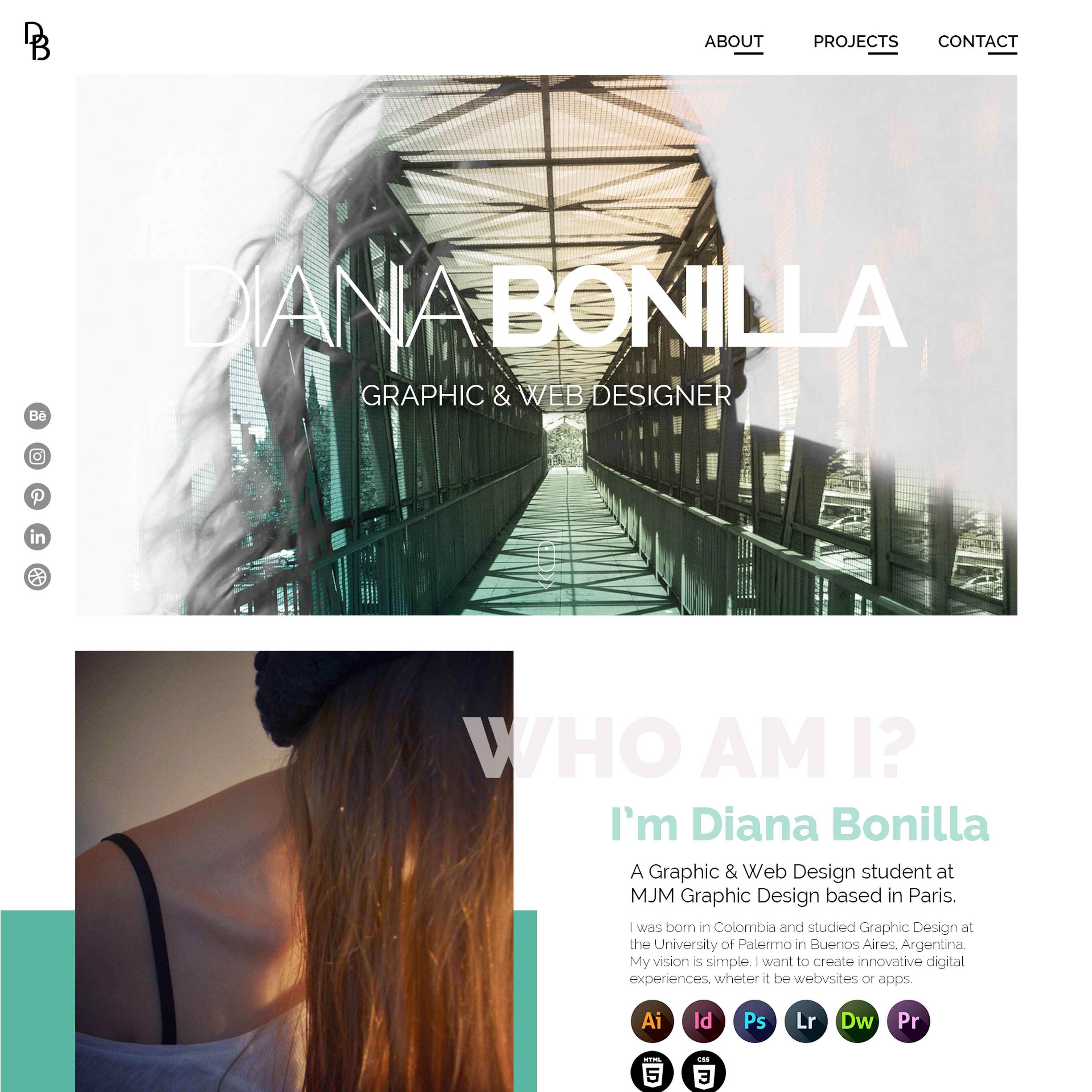 portfolio web graphique designer